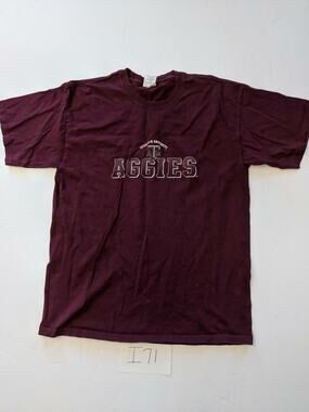 Texas A & M University T-Shirt Size Large Aggies - 0422i71